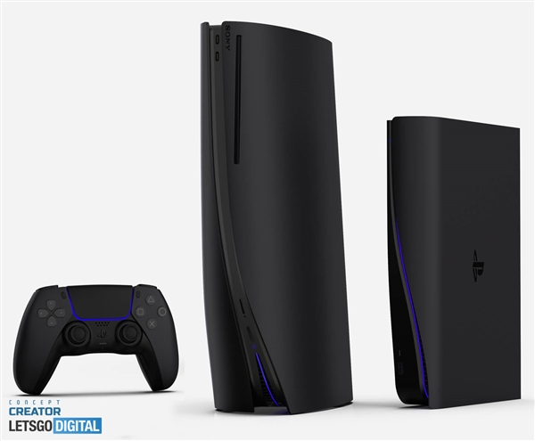 索尼PS5 Pro渲染图曝光：外形更“强壮” 将支持8K游戏