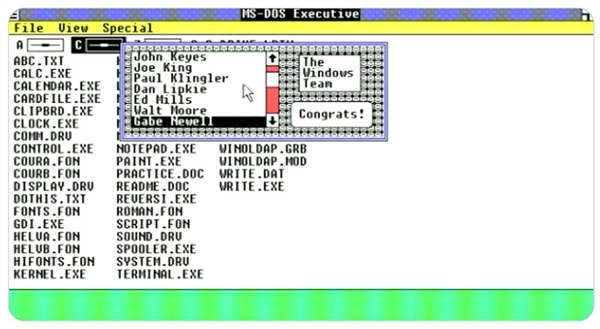 深埋37年！Windows 1.0神秘彩蛋被挖出：竟有“G胖”