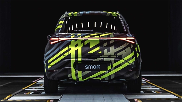 奔驰、吉利联手打造 smart精灵#1发布定档：车宽2米堪比酷路泽！