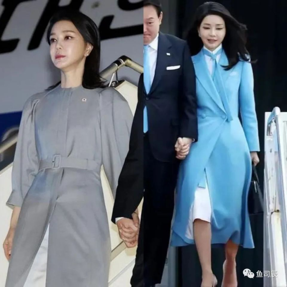 “韩国第一夫人”真的太惊艳！每套衣服穿搭都像走时尚秀，真漂亮(图16)
