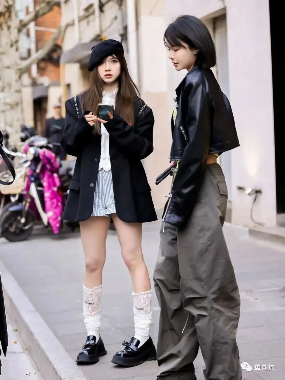 上海姑娘果然是出了名的会打扮呀！街拍穿搭越看越上头，高级时髦(图5)
